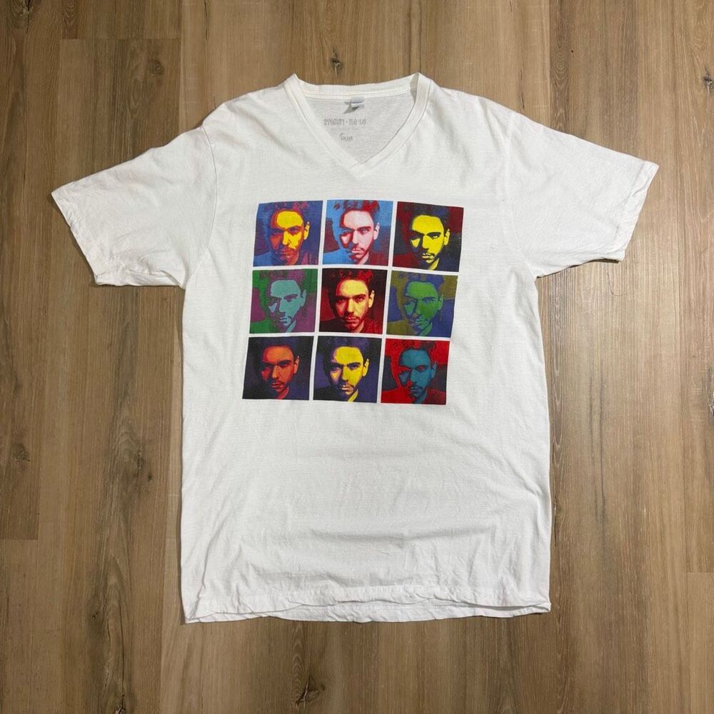 Dj Am Fridays Rain Nightclub Palms Las Vegas Official Merch Promo Shirt Sz L Tee
